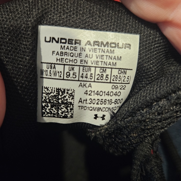 UA Lockdown 6, Men's Size 10.5 - Picture 7 of 8